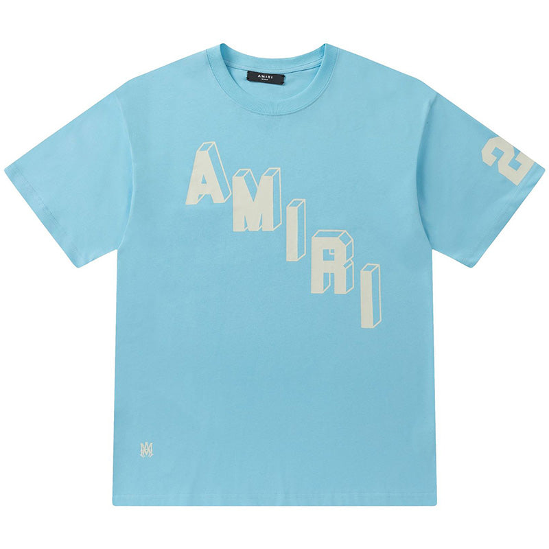 AMIRI Logo Printed Crewneck T-Shirt AMIRI