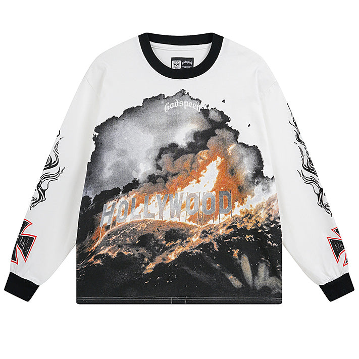 GODSPEED Hollywood Inferno Long Sleeve T-Shirt Godspeed