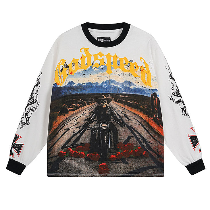 GODSPEED Long Lonely Road LS Long Sleeve T-Shirt Godspeed