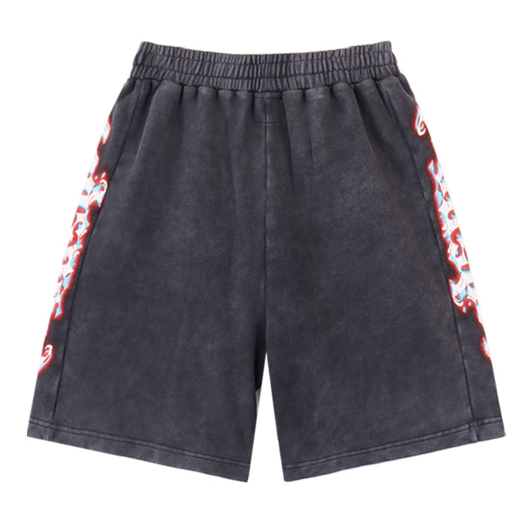 Godspeed Lettering Pattern Shorts #8770 Godspeed