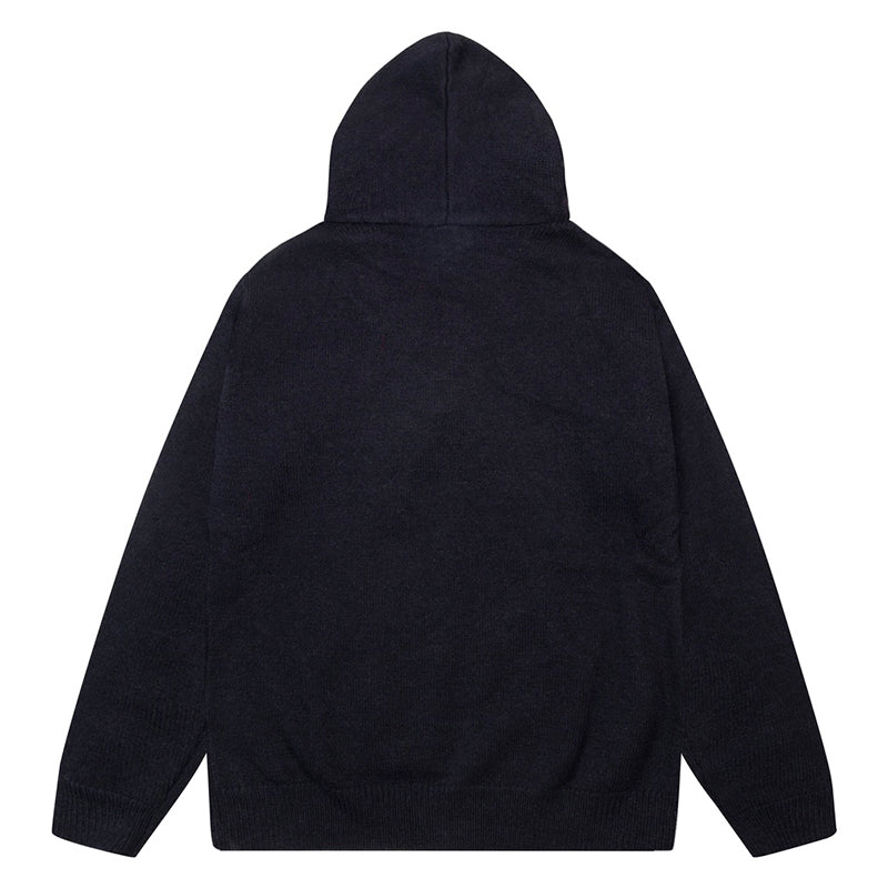 AMIRI Black Core Knitted Sweater Hoodie AMIRI