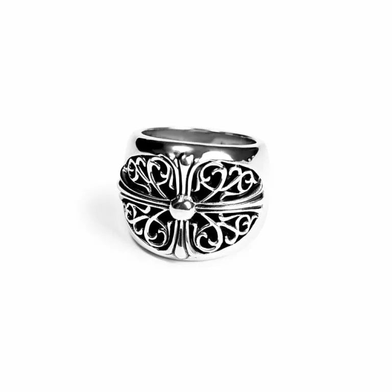 CLASSIC OVAL RING 5 CH-Chrome Hearts