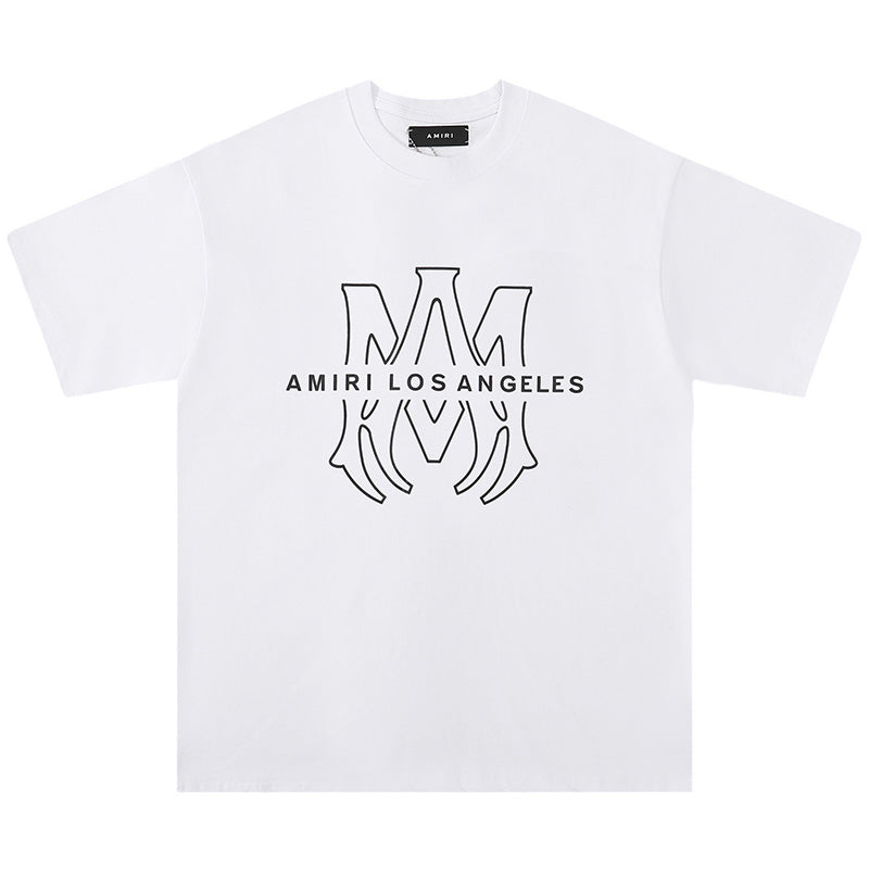 AMIRI Classic letter logo printing T-Shirts AMIRI
