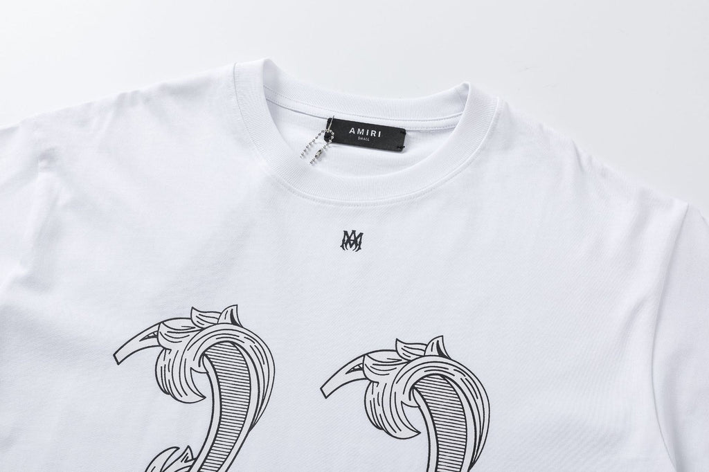 Amiri 22 Logo-Printed Crewneck T-Shirt AMIRI