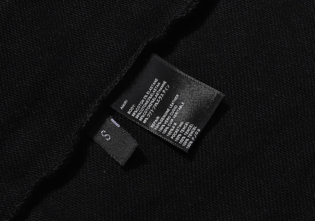 AMIRI Logo-Print Classic Hoodie AMIRI