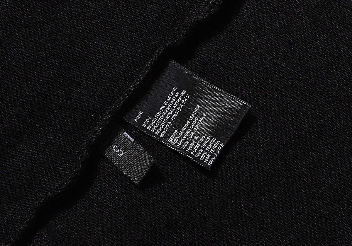 AMIRI Logo-Print Classic Hoodie AMIRI