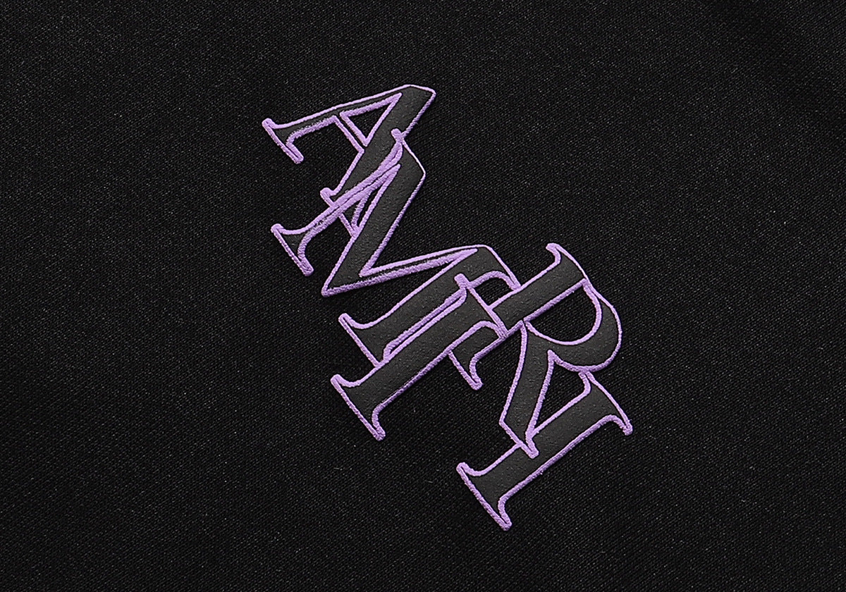 AMIRI Logo-Print Classic Hoodie AMIRI