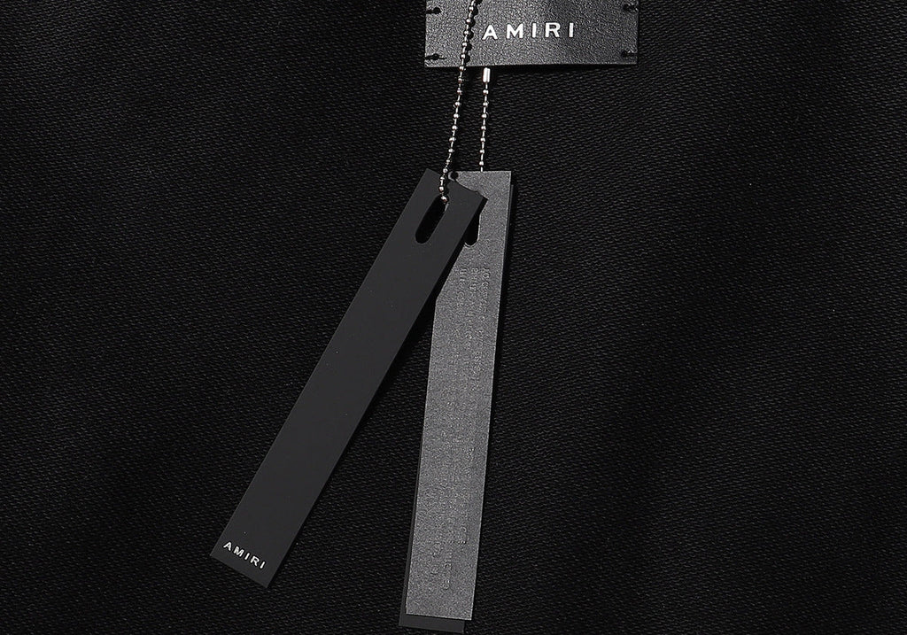 AMIRI Logo-Print Classic Hoodie AMIRI