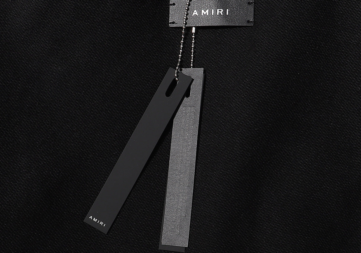 AMIRI Logo-Print Classic Hoodie AMIRI