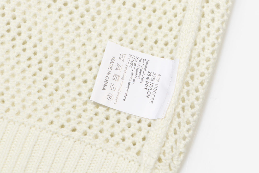 AMIRI 22 Crew Open Stitch Sweaters AMIRI