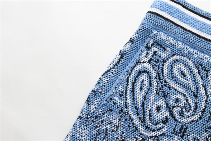 AMIRI Bandana Print B-Ball Drawstring Shorts AMIRI