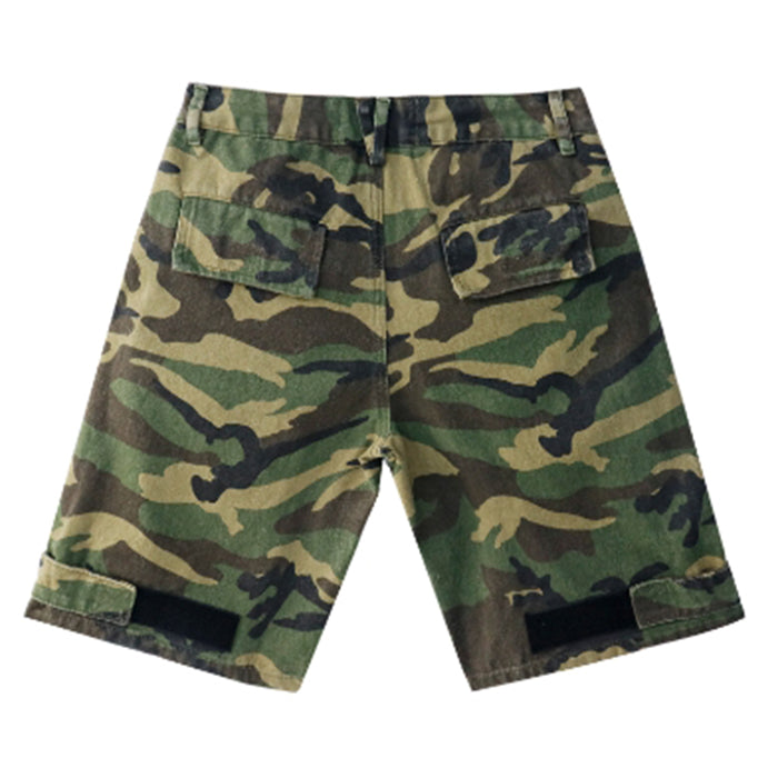 Godspeed Camouflage Denim Shorts #8667 Godspeed