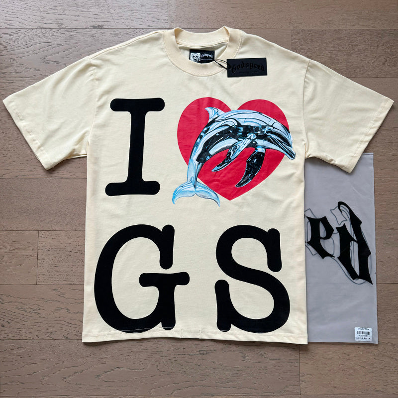 Godspeed Miami Dolphin T-Shirt Apricot Godspeed