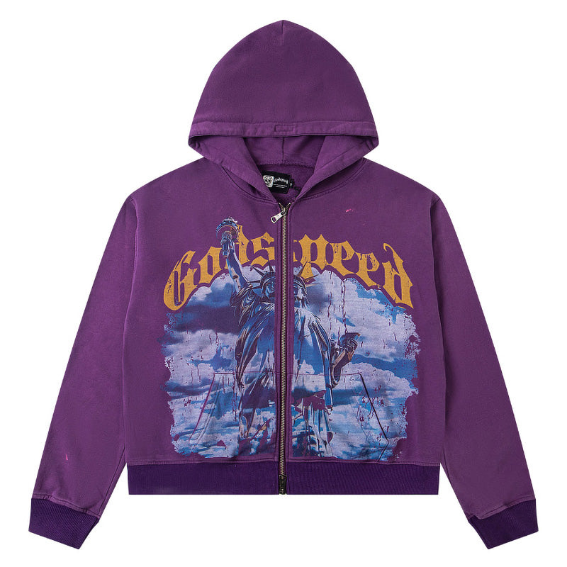 Godspeed Chrome Liberty Zip Hoodies Godspeed