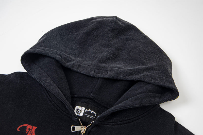 Godspeed Mankind vs Ai Zip Up Hoodies Godspeed