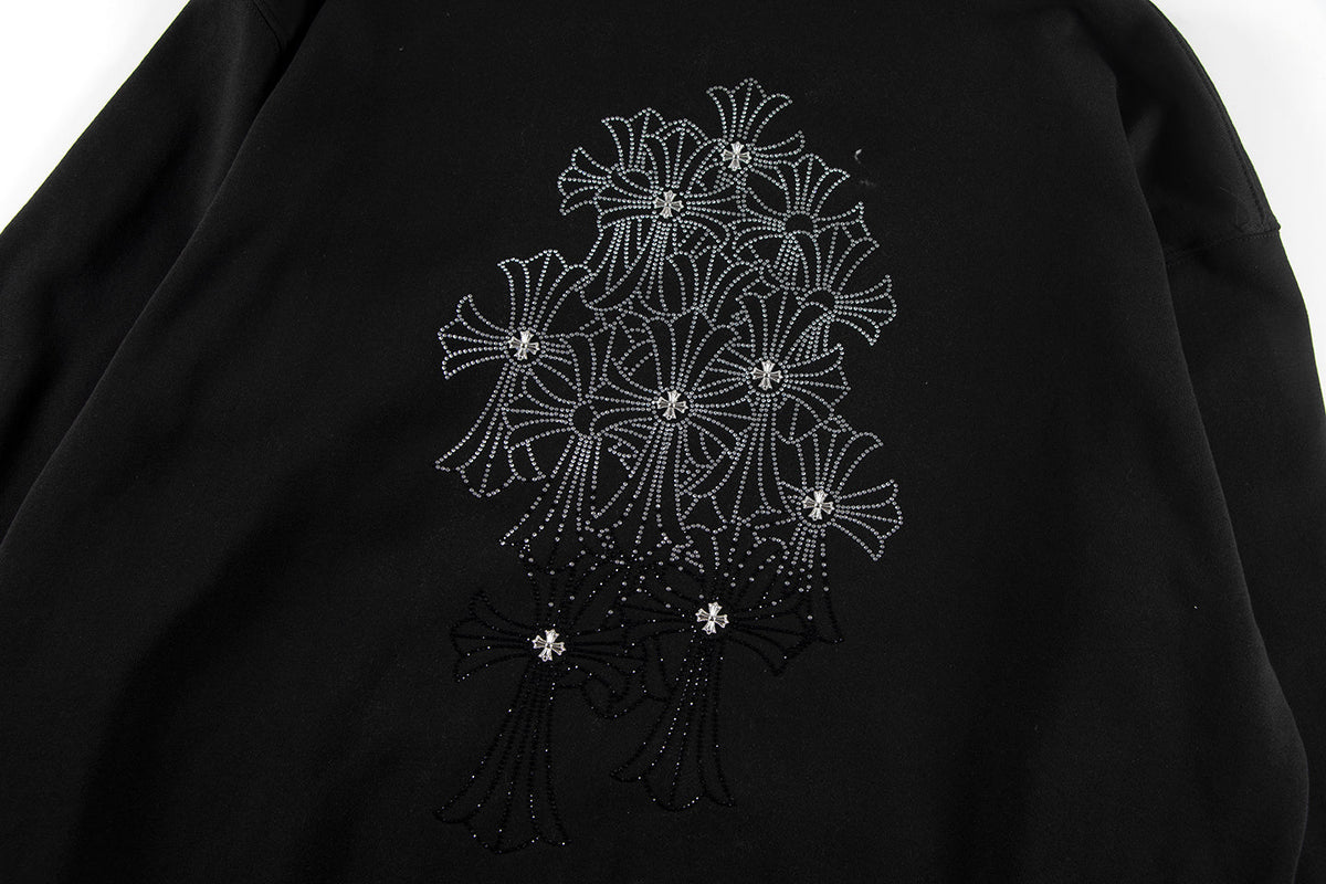 Chrome Hearts New Zip Up Hoodie -TQ02 Chrome Hearts