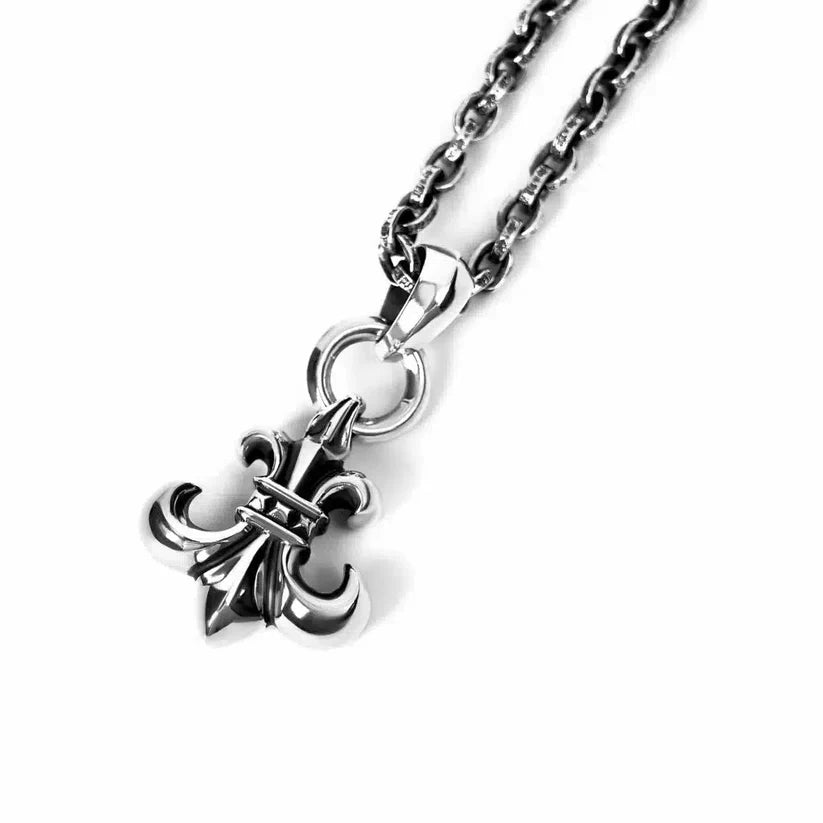 Chrome Hearts BS FLEUR PENDANT WITH BAIL CH-Chrome Hearts