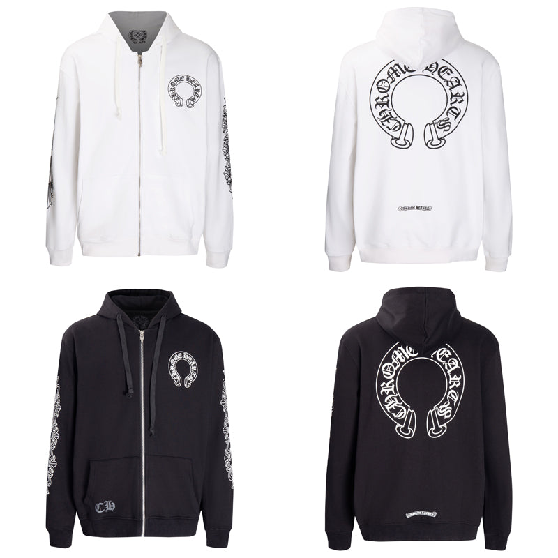Chrome Hearts New Zip Up Hoodie -5001 Chrome Hearts