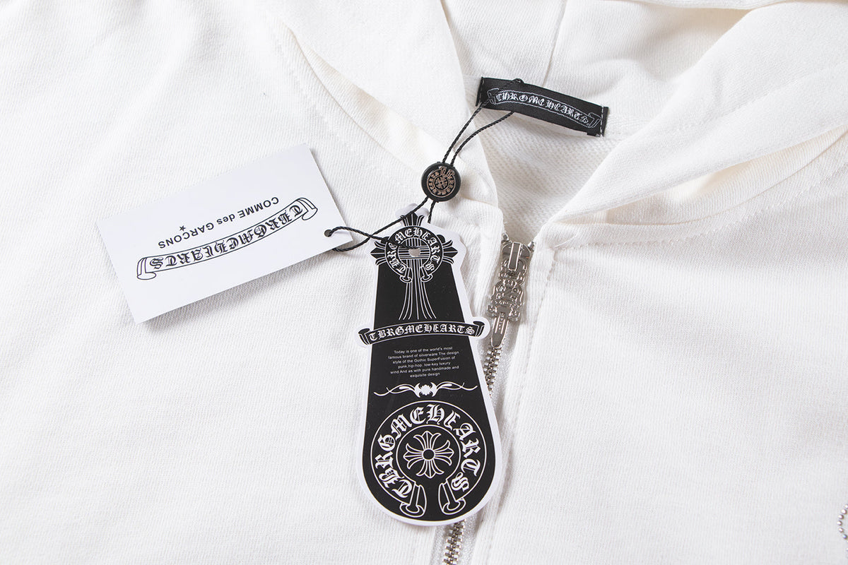 Chrome Hearts New Zip Up Hoodie -TQ02 Chrome Hearts