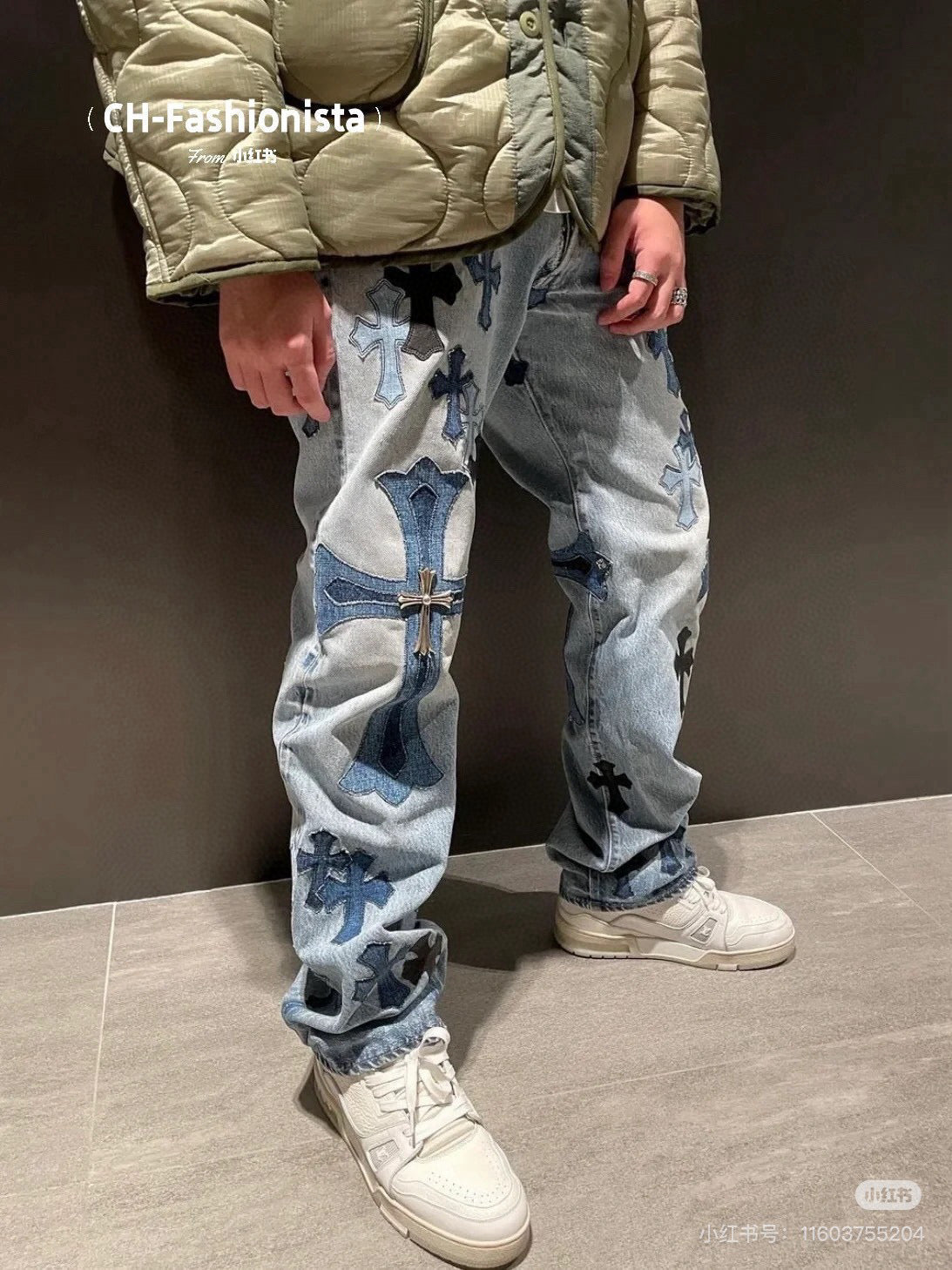 Chrome Hearts New Pants 8012 Chrome Hearts