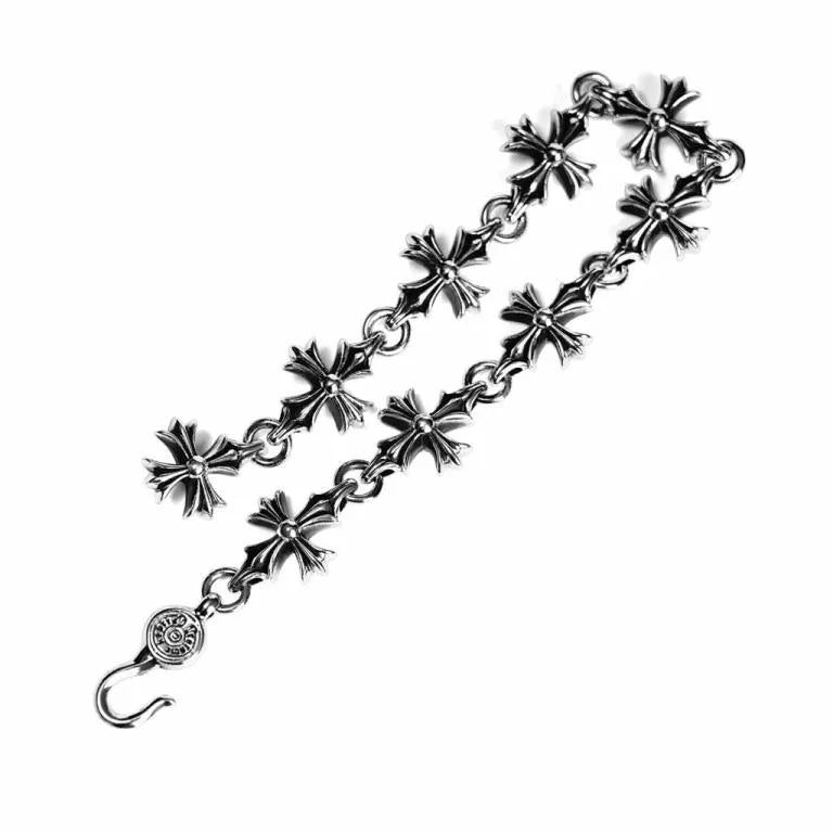 CH PLUS BRACELET WITH LINKS 6 CH-Chrome Hearts