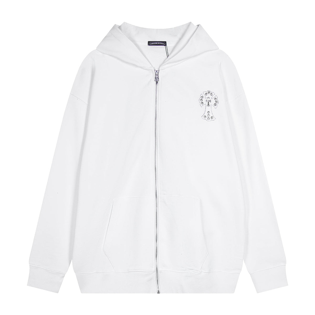Chrome Hearts New Zip Up Hoodie -TQ02 Chrome Hearts