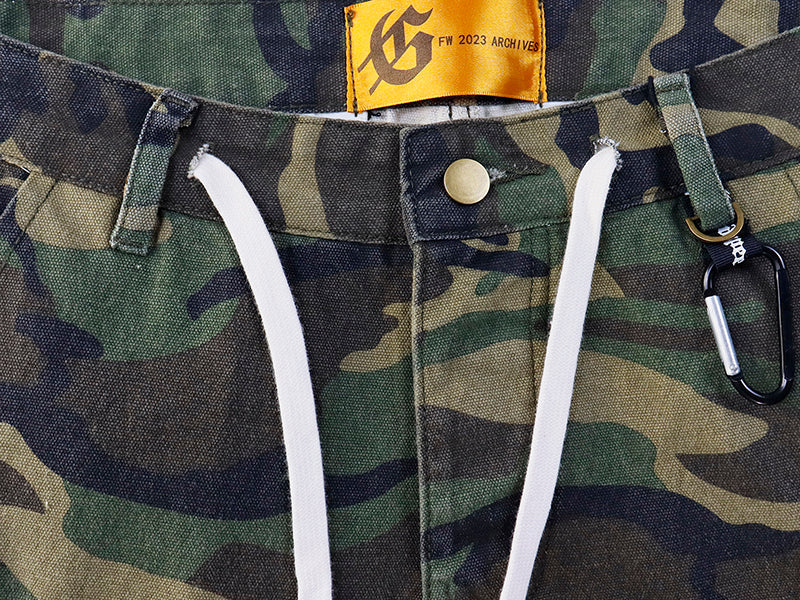 Godspeed Camouflage Denim Shorts #8667 Godspeed