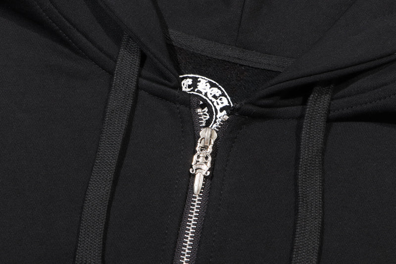 Chrome Hearts New Zip Up Hoodie -5015 Chrome Hearts