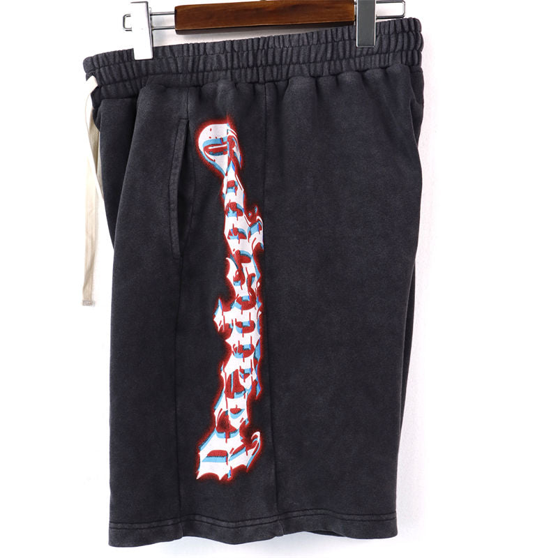 Godspeed Lettering Pattern Shorts #8770 Godspeed