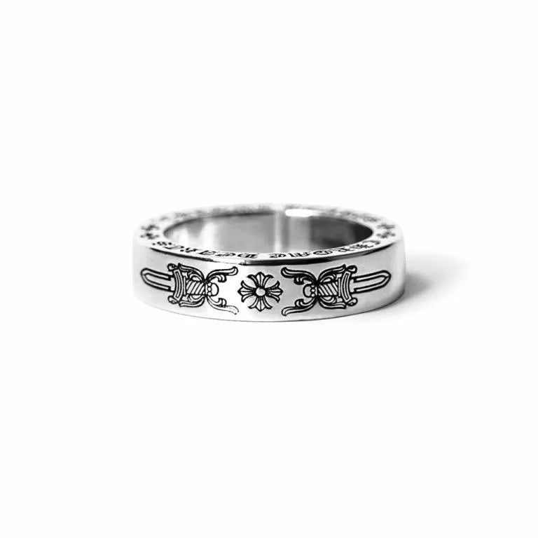CHROME HEARTS DAGGER SPACER RING  6MM CH-Chrome Hearts
