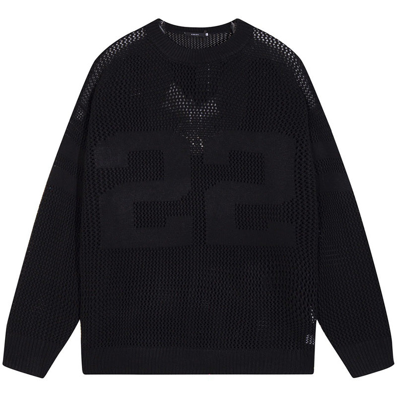 AMIRI 22 Crew Open Stitch Sweaters AMIRI