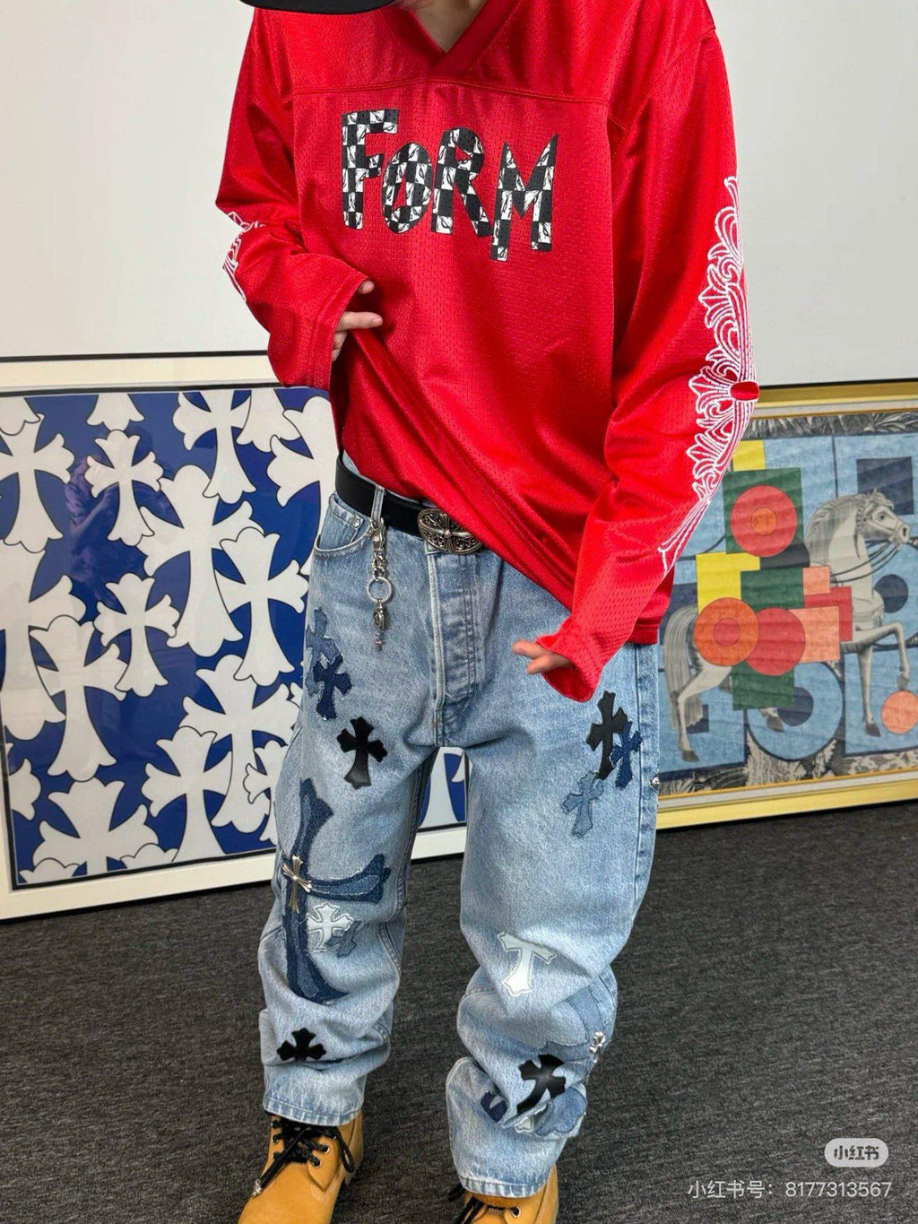 Chrome Hearts Pants 8085 Chrome Hearts