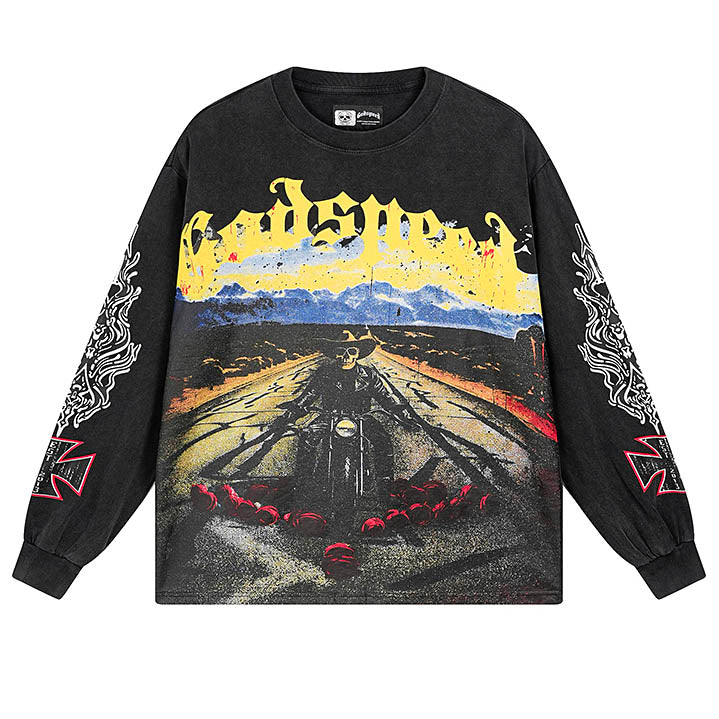 GODSPEED Long Lonely Road LS Long Sleeve T-Shirt Godspeed