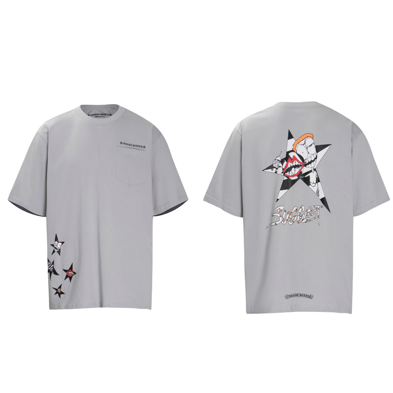Chrome Hearts New T-shirts N6018 CH-Chrome Hearts