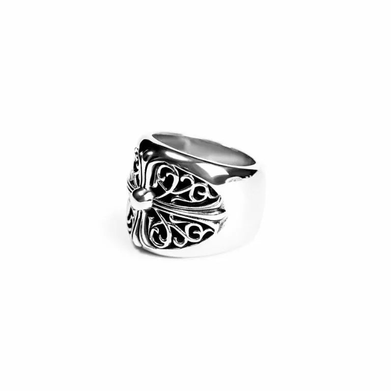 CLASSIC OVAL RING 5 CH-Chrome Hearts