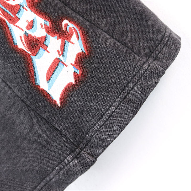 Godspeed Lettering Pattern Shorts #8770 Godspeed