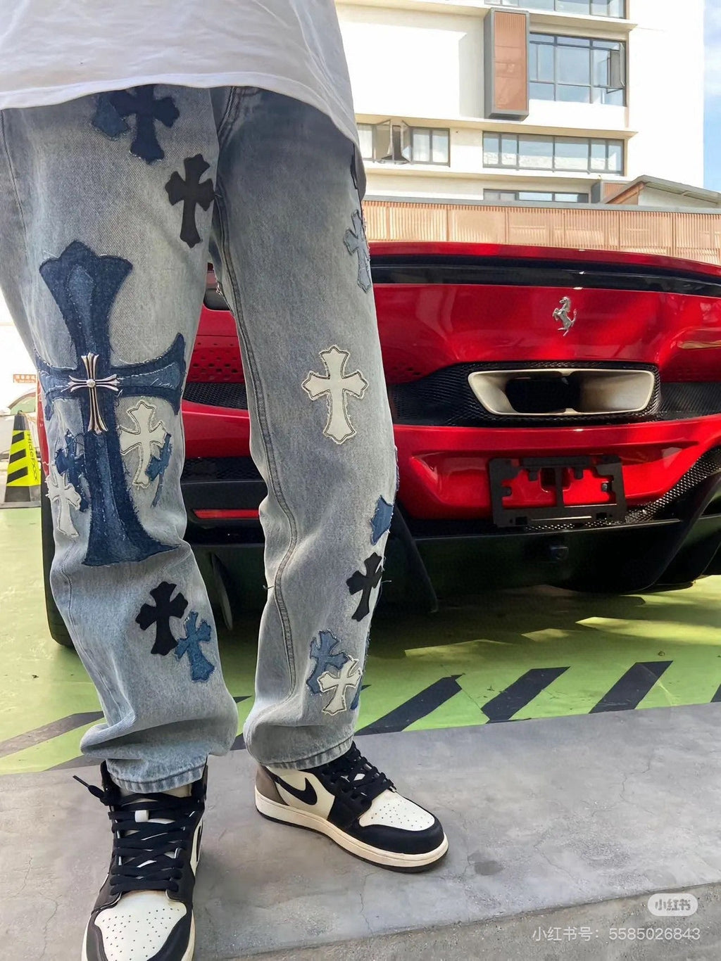 Chrome Hearts New Pants 8012 Chrome Hearts