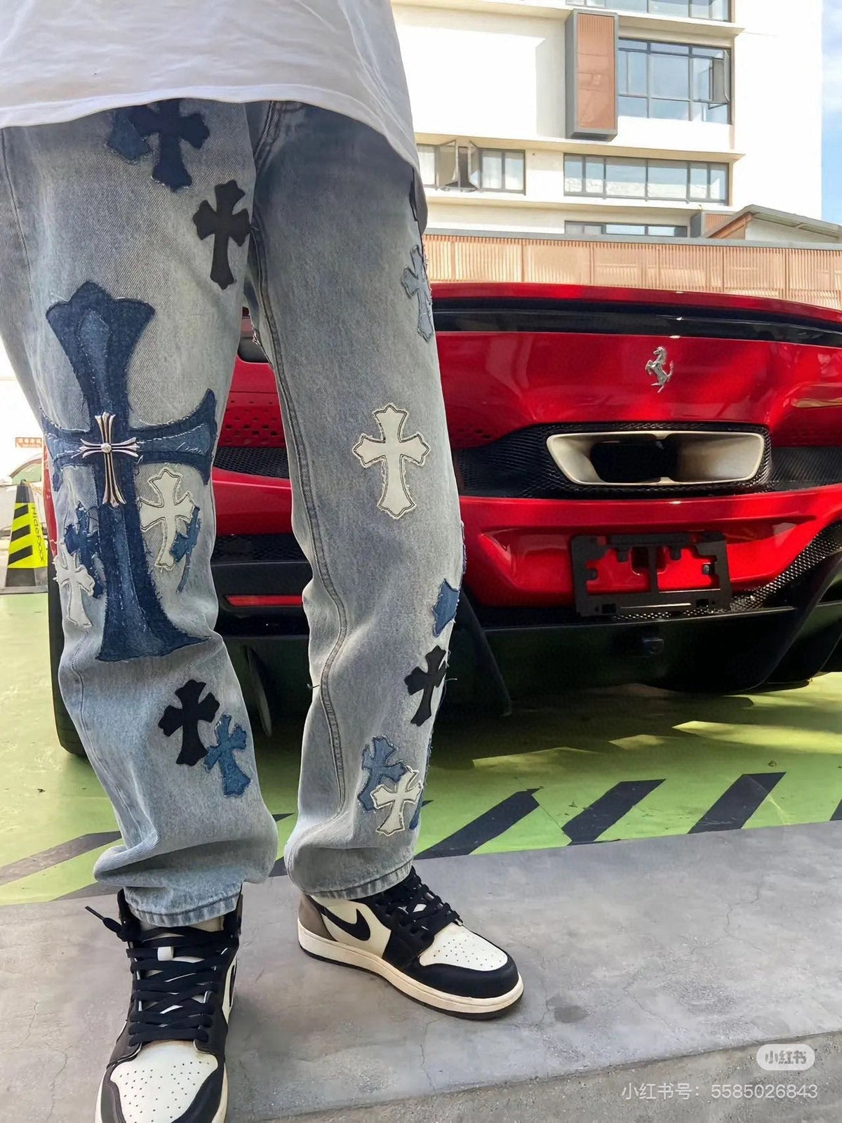 Chrome Hearts New Pants 8012 Chrome Hearts