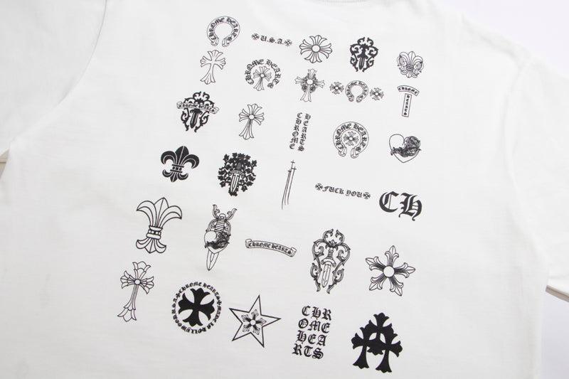 Chrome Hearts New T-shirts 6096 CH-Chrome Hearts